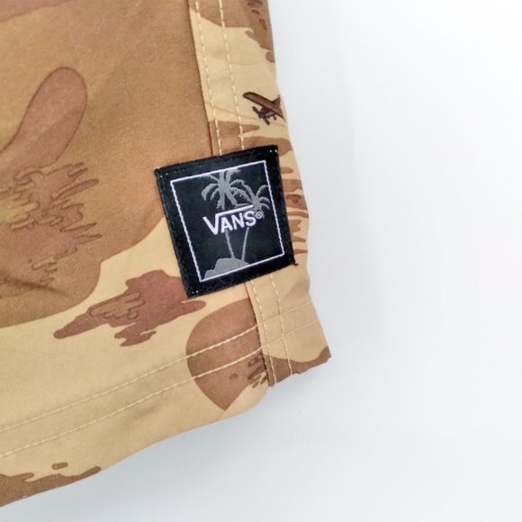 Vans Swim Trunks Desert Camo Size M - Picture 9 of 9